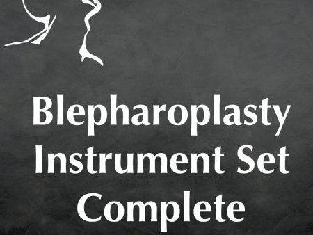 Blepharoplasty Instrument Set Complete Fashion