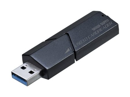 サンワサプライ USB3.0 SDカードリーダー ADR-3MSDUBK SDカード microSDカード対応 Sale