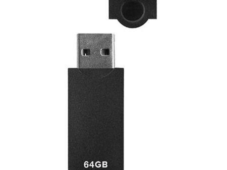 Lazos 64GB キャップ式USBフラッシュメモリ [L-US64-CPB] USB3.0接続 ブラック Online Hot Sale