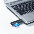 サンワサプライ USB3.0 SDカードリーダー ADR-3MSDUBK SDカード microSDカード対応 Sale