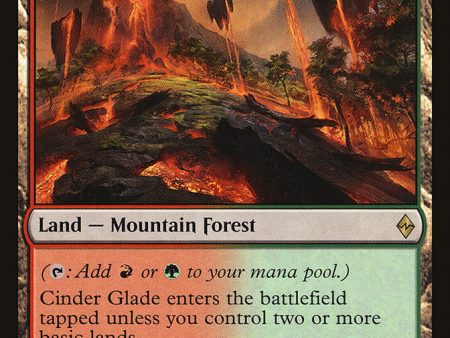 Cinder Glade [Battle for Zendikar] Hot on Sale