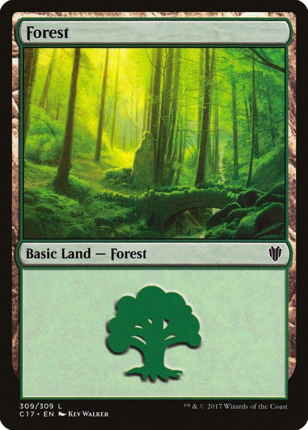 Forest (309) [Commander 2017] Online Hot Sale