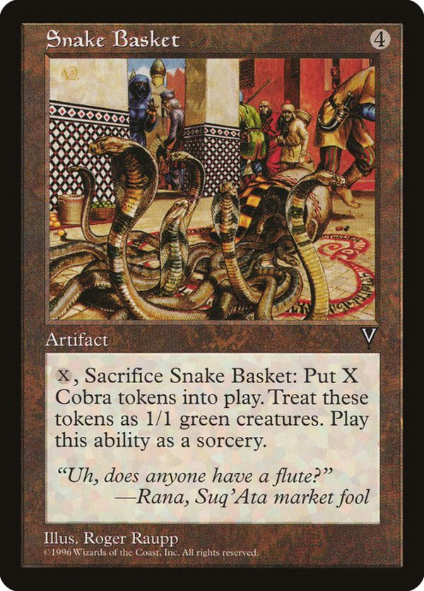 Snake Basket [Visions] on Sale