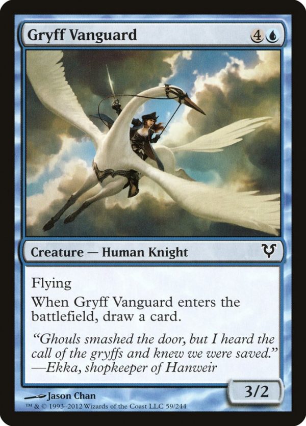 Gryff Vanguard [Avacyn Restored] Online Sale