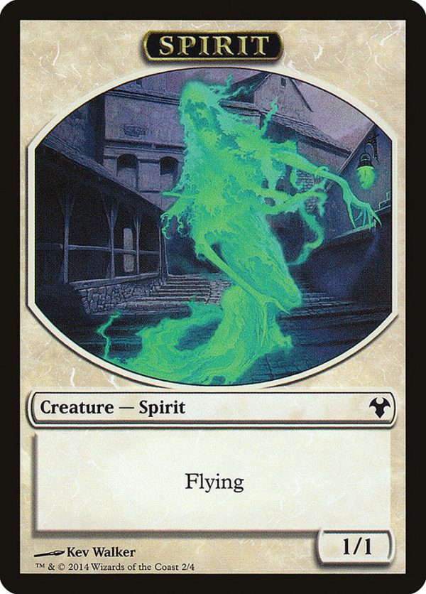 Myr    Spirit Double-Sided Token [Modern Event Deck 2014 Tokens] For Cheap