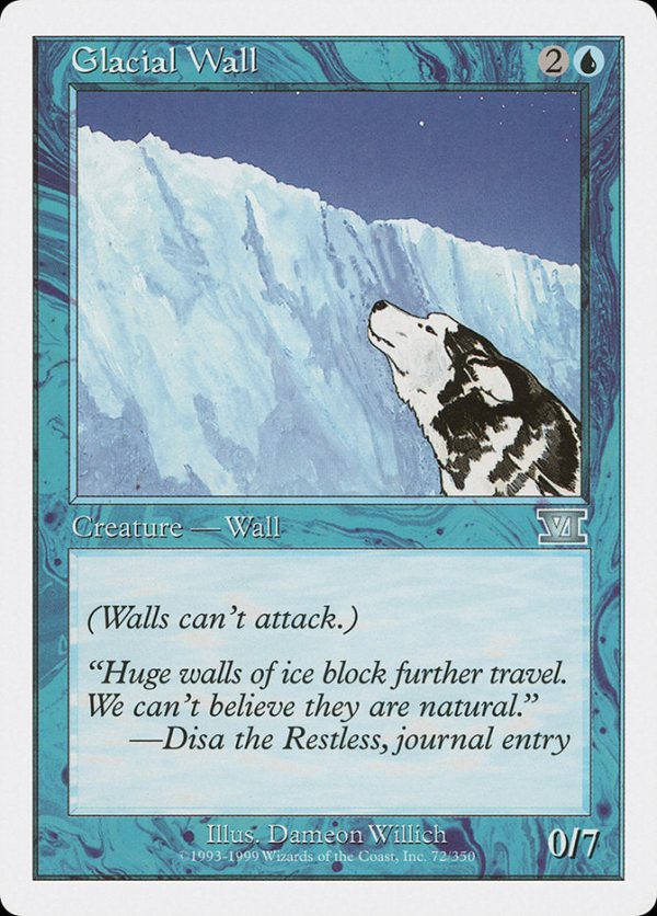 Glacial Wall [Classic Sixth Edition] on Sale