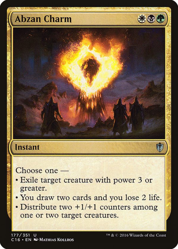 Abzan Charm [Commander 2016] Discount