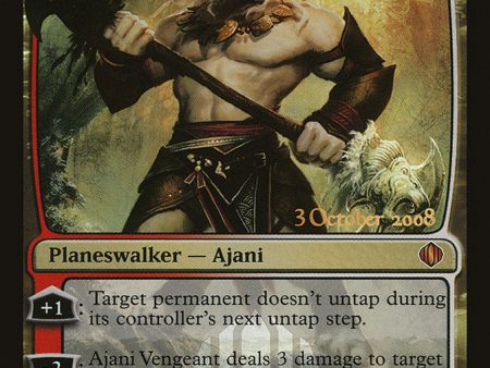 Ajani Vengeant [Shards of Alara Promos] Hot on Sale