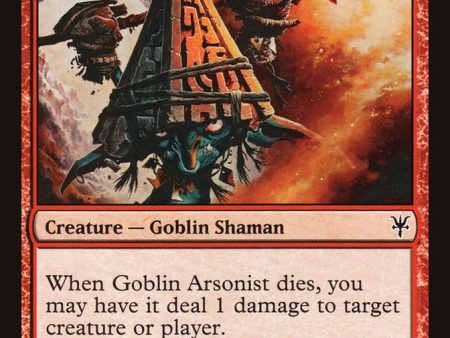 Goblin Arsonist [Duel Decks: Sorin vs. Tibalt] For Sale