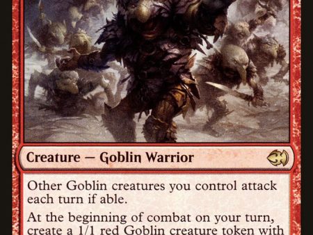 Goblin Rabblemaster [Duel Decks: Merfolk vs. Goblins] Online