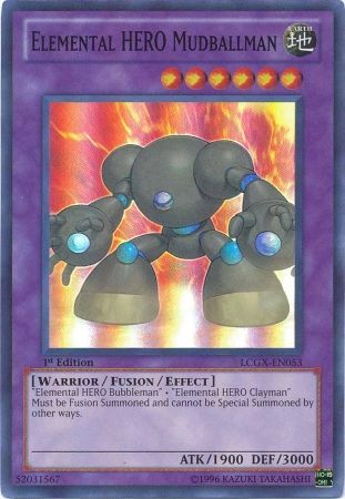 Elemental HERO Mudballman [LCGX-EN053] Super Rare Hot on Sale