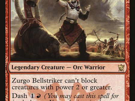 Zurgo Bellstriker [Dragons of Tarkir] For Sale