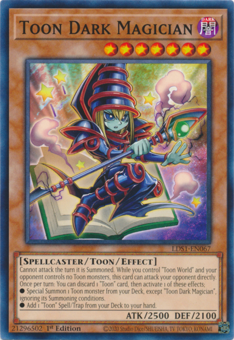 Toon Dark Magician [LDS1-EN067] Common on Sale