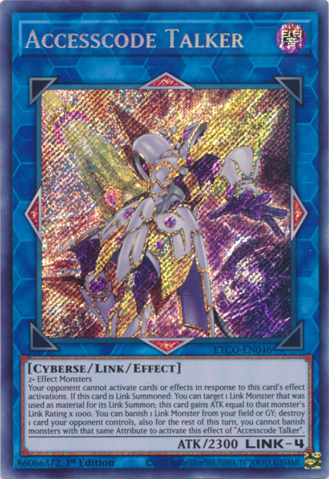 Accesscode Talker [ETCO-EN046] Secret Rare on Sale